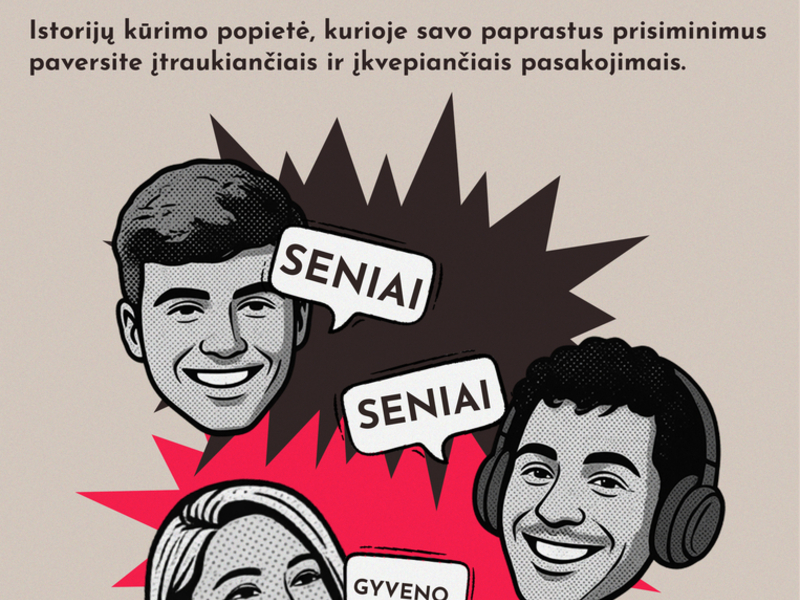 Kūrybinės dirbtuvės „Pasakojimo menas” | SKAPIŠKIS