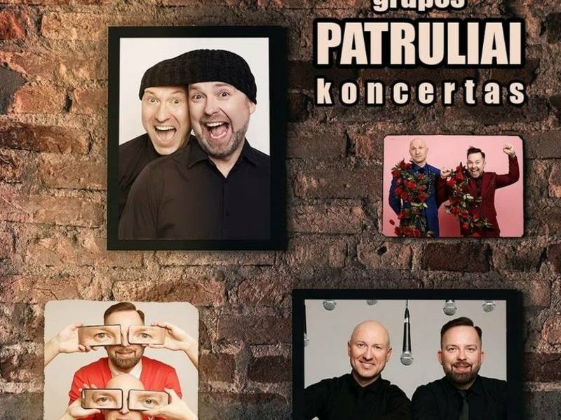 Grupės „Patruliai“ koncertas