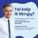 Susitikimas su užsienio reikalų ministru Kęstučiu Budriu
