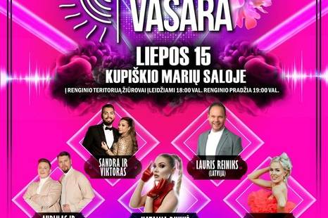 Koncertas „Mano vasara“ Uošvės Liežuvio saloje