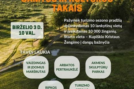 10000 žingsnių gamtos ir kultūros takais
