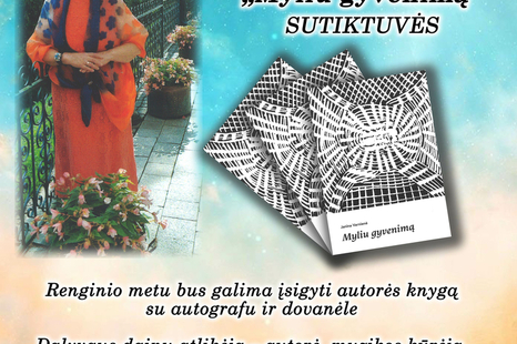 Janinos Varnienės poezijos knygos „Myliu gyvenimą“ sutiktuvės