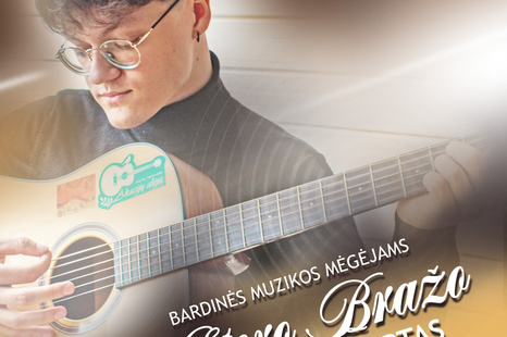 Bardinės muzikos mėgėjams Viktoro Bražo solinis koncertas