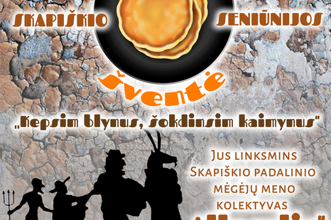 Skapiškio seniūnijos užgavėnių šventė