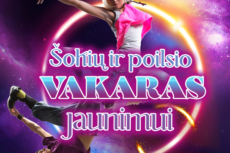 Šokių ir poilsio vakaras jaunimui