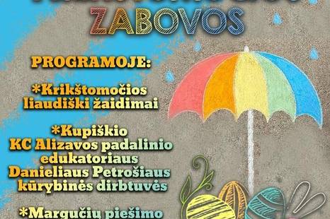 Atvelykio edukacinė popietė „Krikštomočios zabovos“