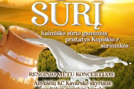 21-oji tradicinė sūrio šventė „Ir sudėjau skanų sūrį“