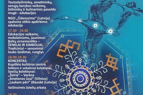 Folkloro ir senųjų amatų šventė „Baltų vienybės diena“