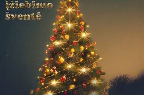 Kalėdinės eglės įžiebimo šventė „Kalėdų stebuklas“ Šimonyse