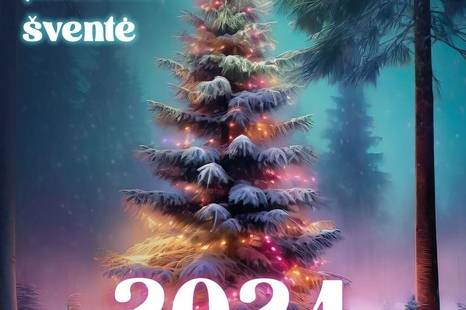 Eglės įžiebimo šventė „2024 spalvotos švieselės“ Alizavoje