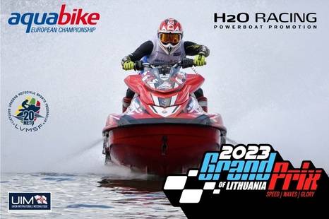 Europos vandens motociklų čempionato 2023 liepos 7-9 d. tvarkaraštis
