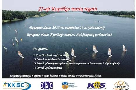 27-oji Kupiškio marių regata