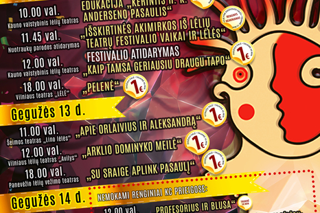 Lėlių teatrų festivalis "Vaikai ir lėlės"