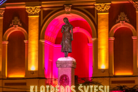 Ekskursija į Klaipėdos šviesų festivalį
