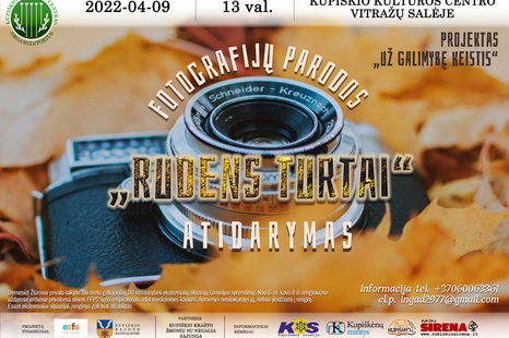 Fotografijų parodos „Rudens turtai“ atidarymas