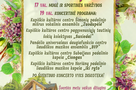 Tradicinė Juodpėnų kaimo šventė "Po liepa"