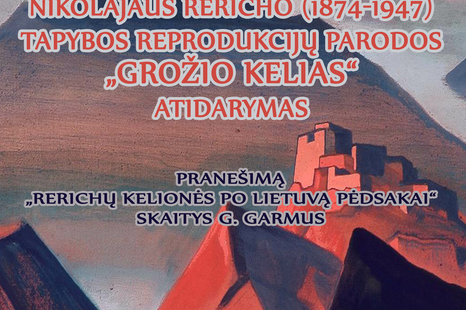 N. Rericho tapybos reprodukcijų parodos „Grožio kelias“ atidarymas