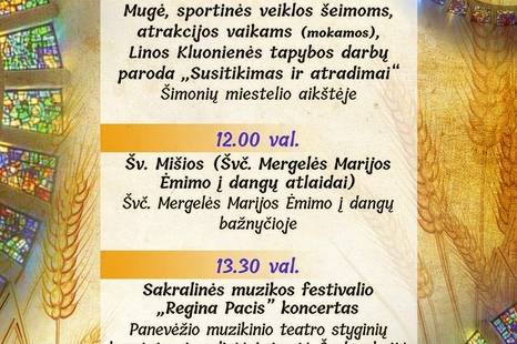 Žolinės šventė Šimonyse