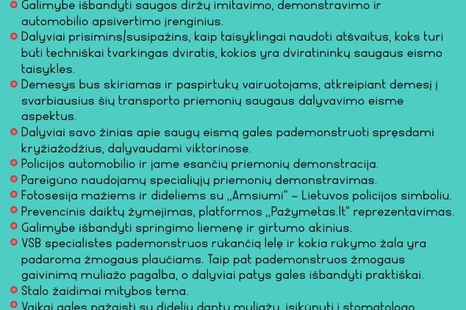 Prevencinis renginys „Saugi vasara“