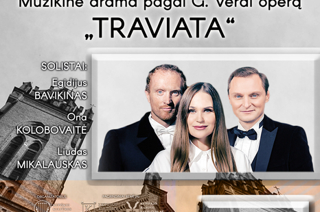 Muzikinė drama pagal G. Verdi operą „Traviata“