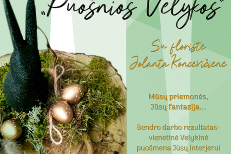 Edukacija „Puošnios Velykos“