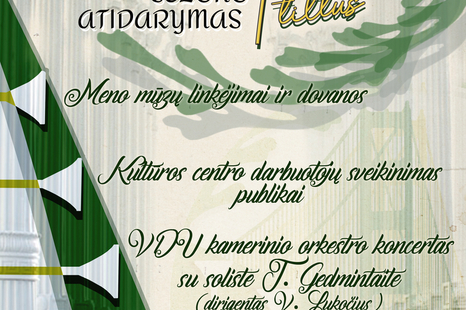 40-ojo kūrybinio sezono atidarymas. Tieskime kultūros tiltus