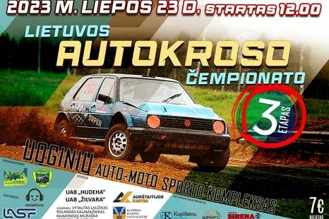 Lietuvos autokroso čempionato 3 etapas