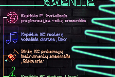 Kalėdų eglės įžiebimo šventė L. Gucevičiaus aikštėje