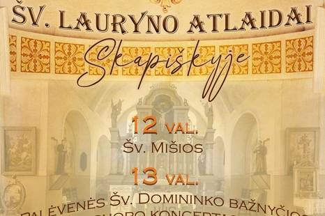 Šv. Lauryno atlaidai Skapiškyje