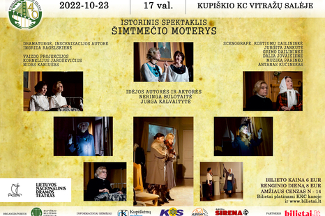 Istorinis spektaklis „Šimtmečio moterys“