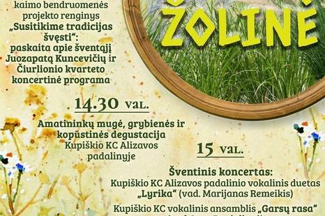 Tradicinė Alizavos kraštiečių šventė – Žolinė