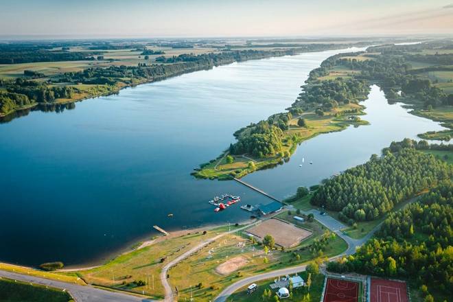 Bicycle route "Around Kupiškis Lagoon"