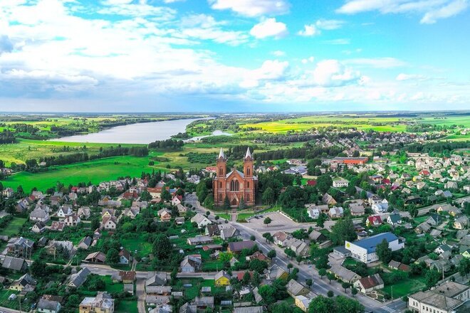 Экскурсия по городу Купишкис