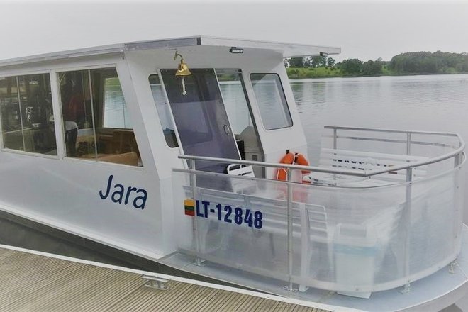 A boat "Jara"