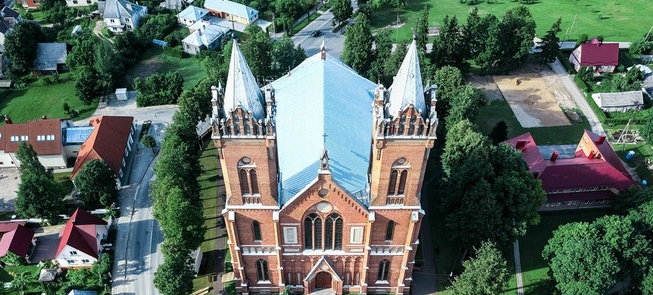 The Christ Ascension Church of Kupiškis